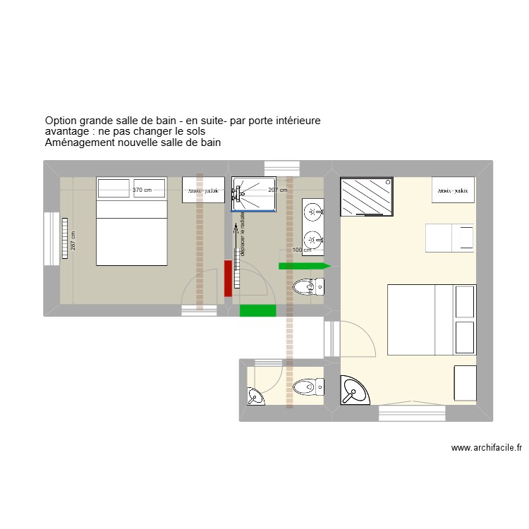 Forc. Plan de 20 pièces et 169 m2