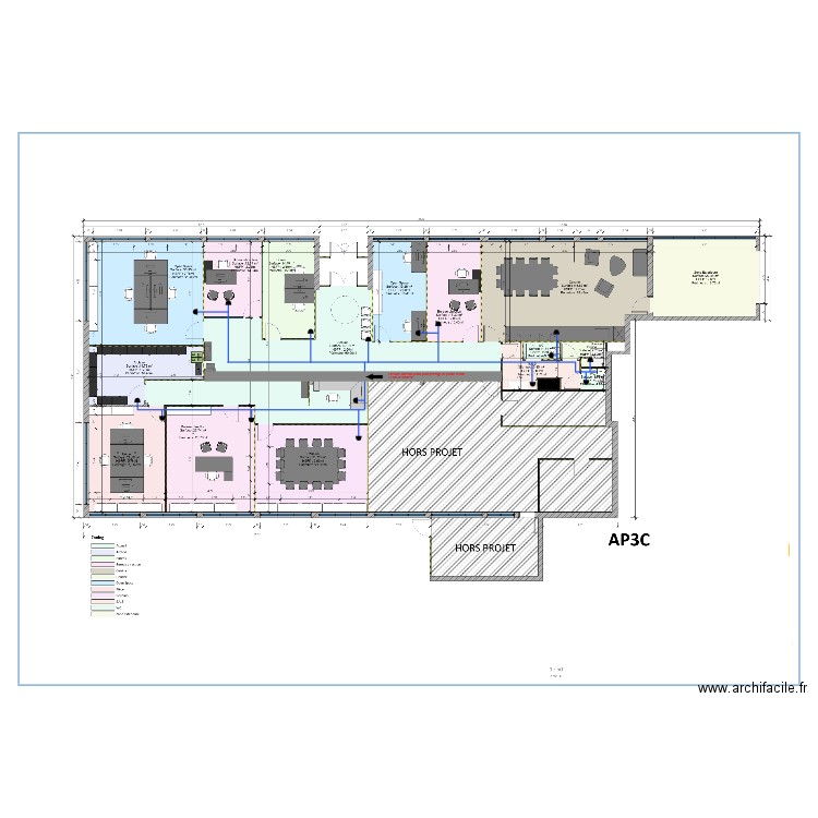 Ap3C Ventilation . Plan de 0 pièce et 0 m2