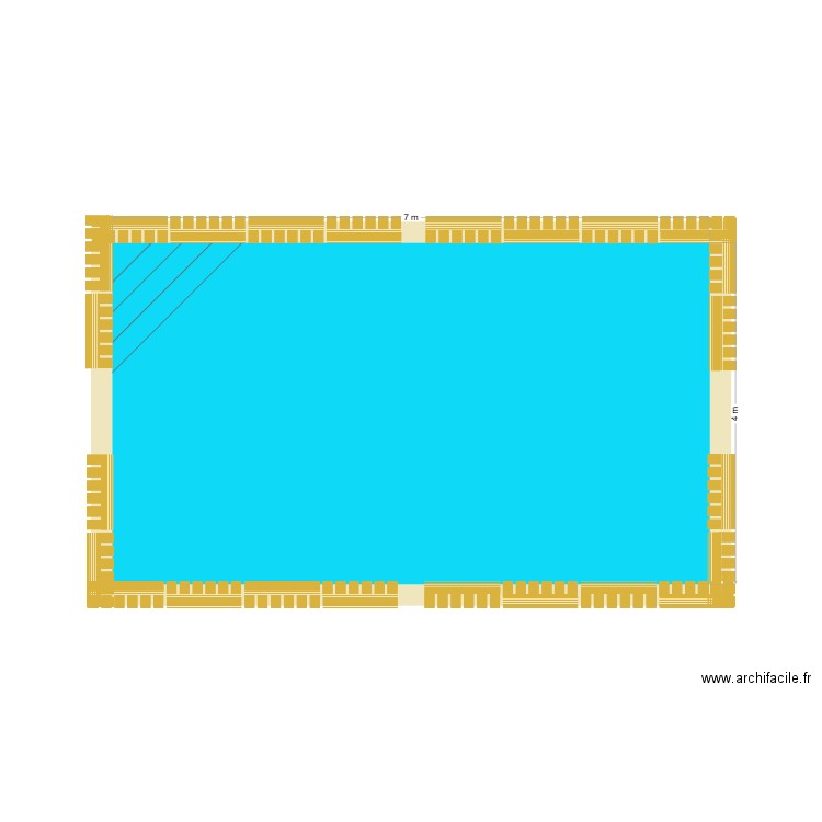 piscine 2. Plan de 0 pièce et 0 m2