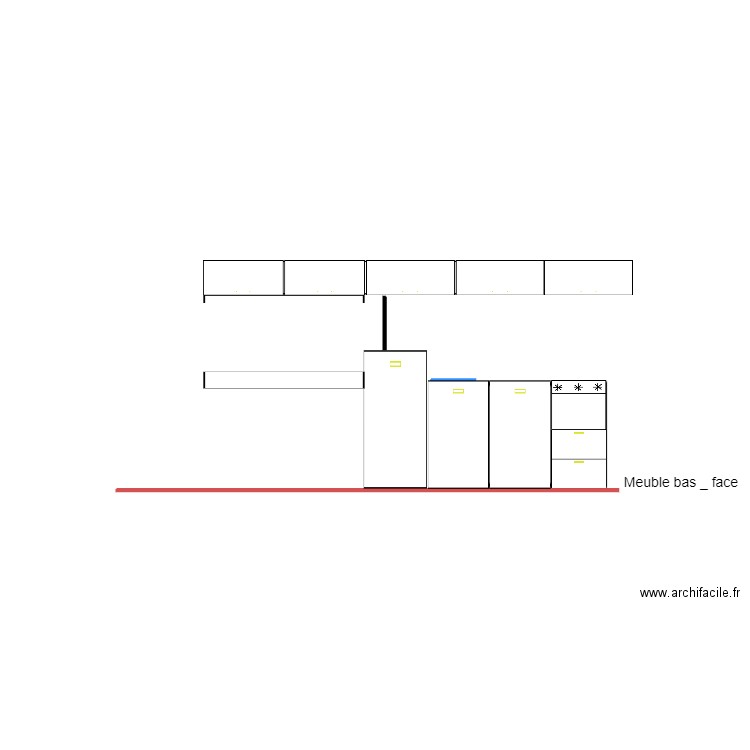 T2 vue de dessus bis. Plan de 0 pièce et 0 m2