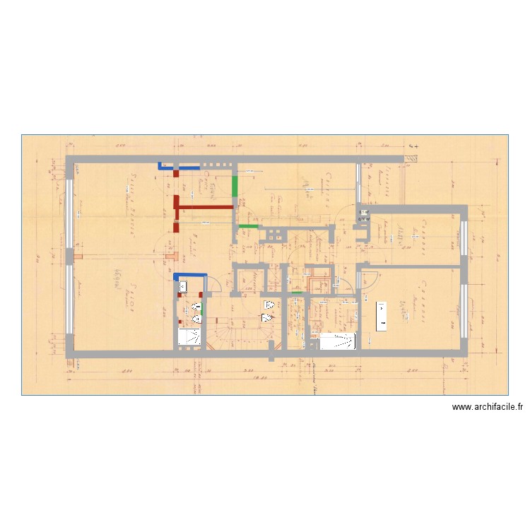 demolizioni ricostruzioni. Plan de 2 pièces et 0 m2