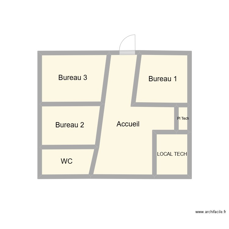 2411 KERROS. Plan de 7 pièces et 10 m2