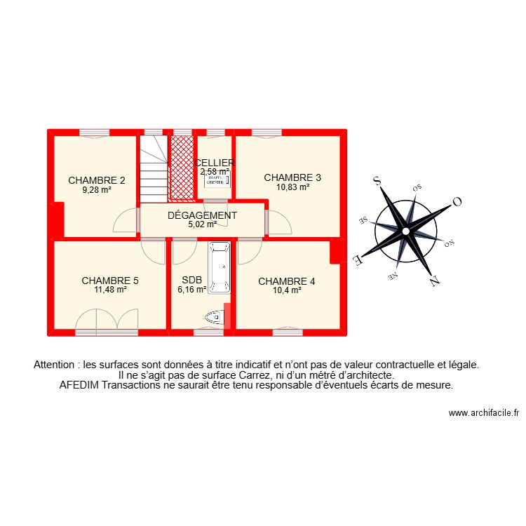 BI22156 -. Plan de 23 pièces et 324 m2