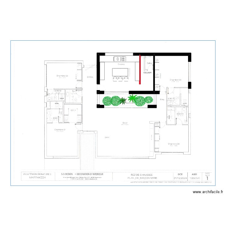 Villa 02 Signature 3. Plan de 0 pièce et 0 m2