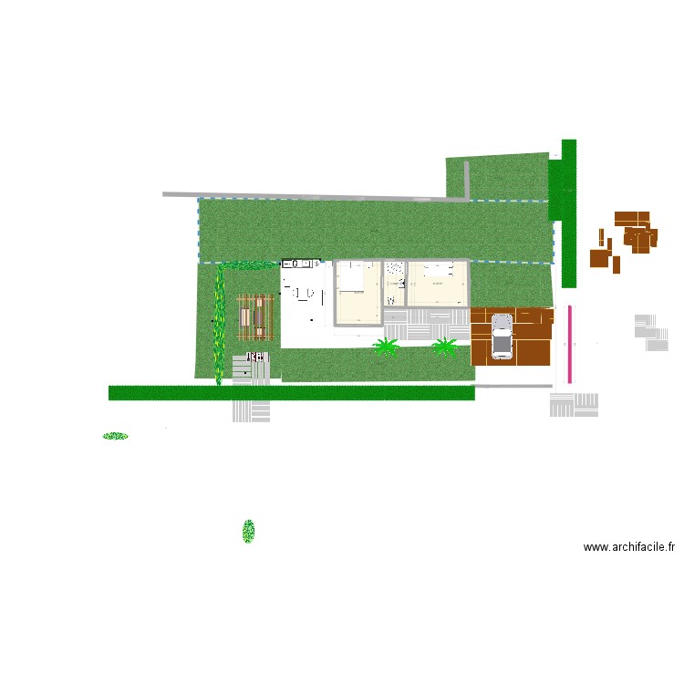 ST FRANCOIS t 3. Plan de 3 pièces et 29 m2