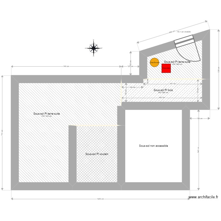 ML24010201 BEREZIAT / PONSOT Plans. Plan de 18 pièces et 230 m2