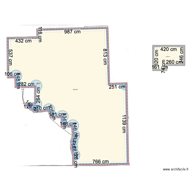 20240802-local7. Plan de 2 pièces et 232 m2