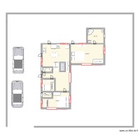 plan maison L