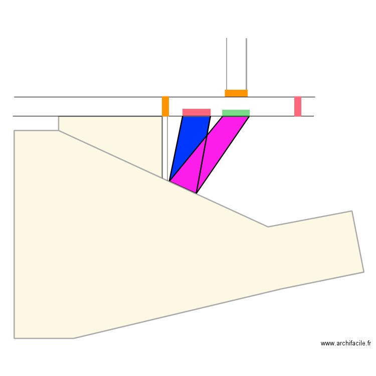 cariste 1. Plan de 5 pièces et 349 m2