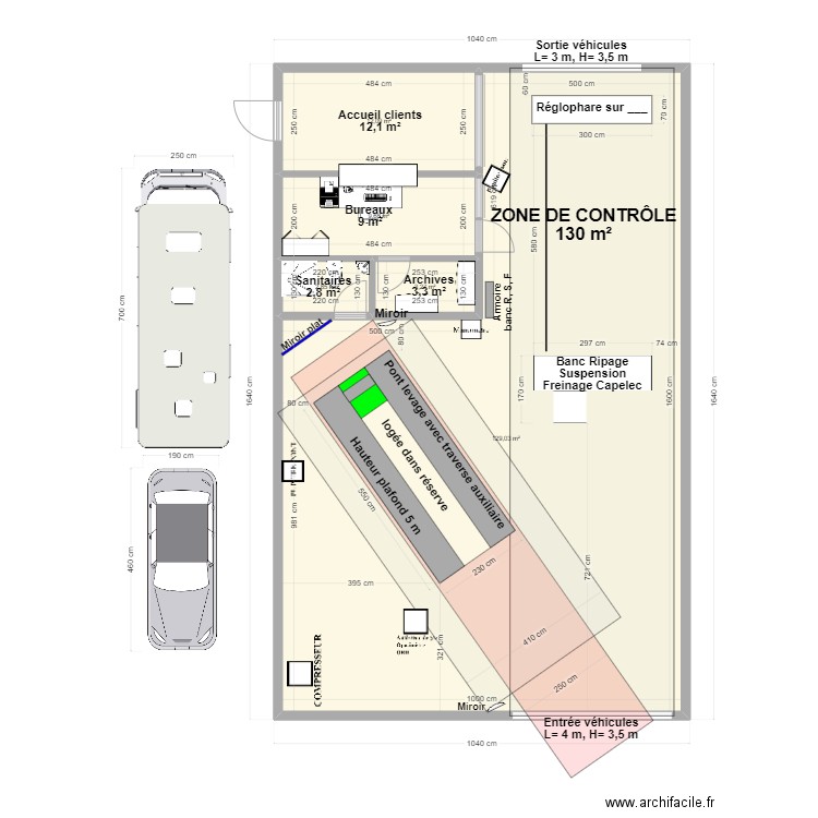 CCT VL SAINT GENIS POUILLY V1. Plan de 5 pièces et 157 m2