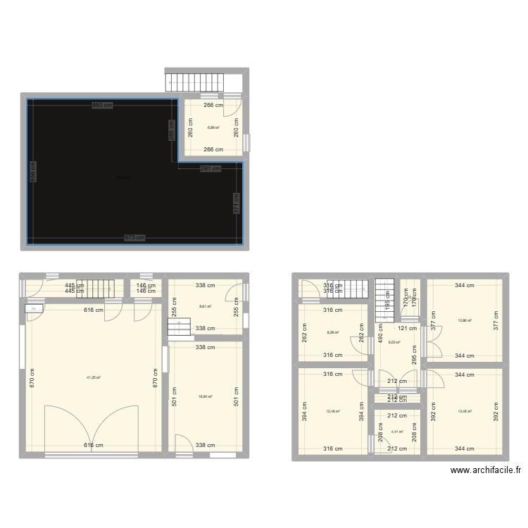 Maison tancarville. Plan de 16 pièces et 199 m2