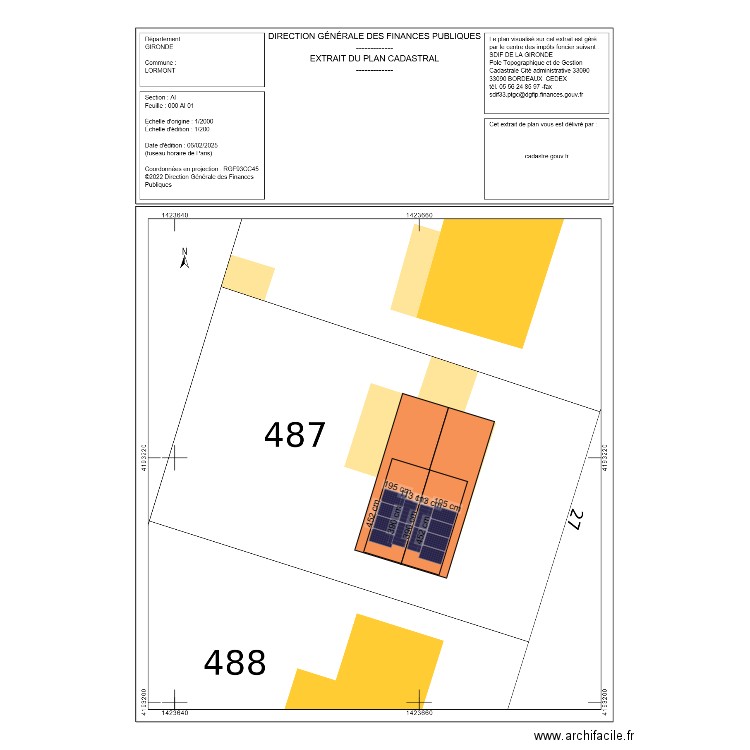 DELFORNO. Plan de 0 pièce et 0 m2