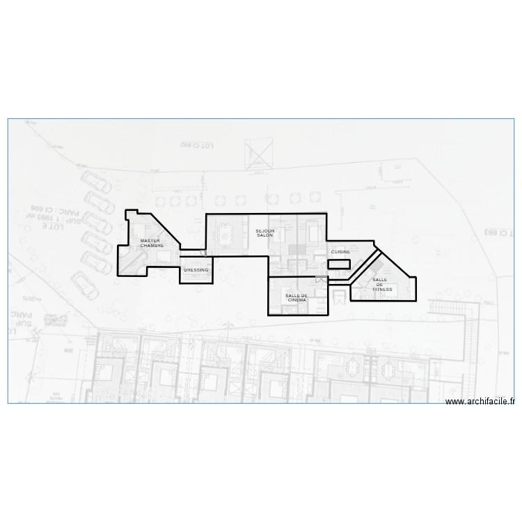 PLAN FUTUR VILLA PUNAUIA. Plan de 0 pièce et 0 m2