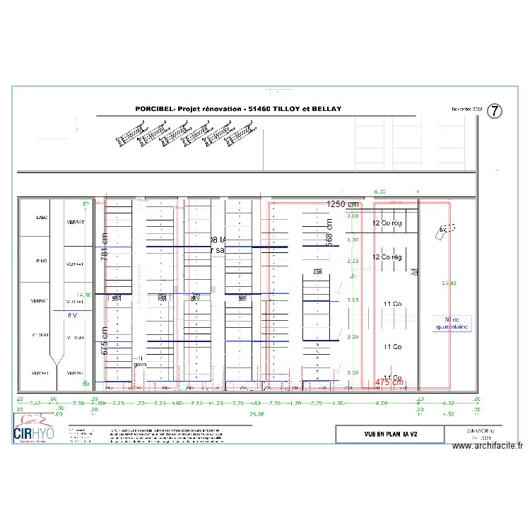 porcibel 5. Plan de 0 pièce et 0 m2