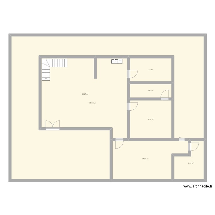 PLAN TIVAOUANE SEPT24. Plan de 7 pièces et 264 m2