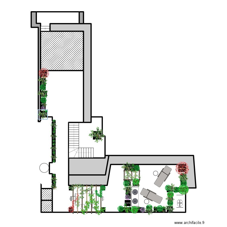 Beaux-Arts. Plan de 13 pièces et 112 m2