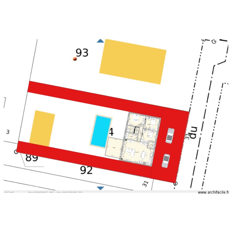 Projet BELIN-BELIET V2. Plan de 10 pièces et 120 m2