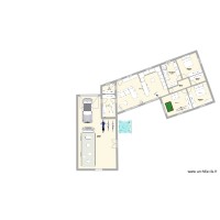 plan n°3 suivant limite de terrain 110 m2