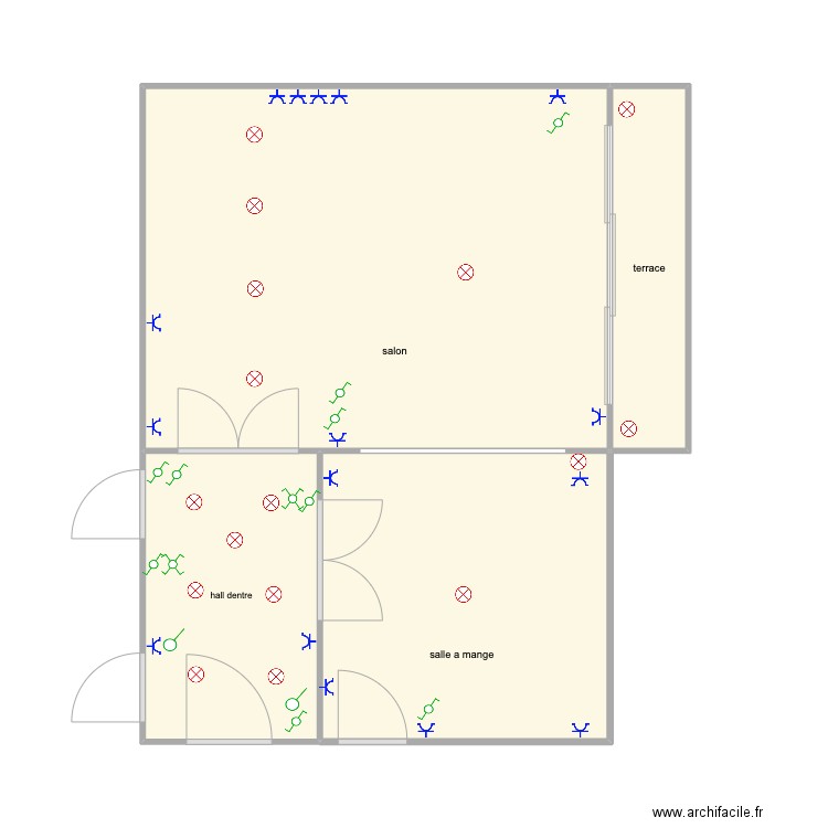 uccle. Plan de 0 pièce et 0 m2