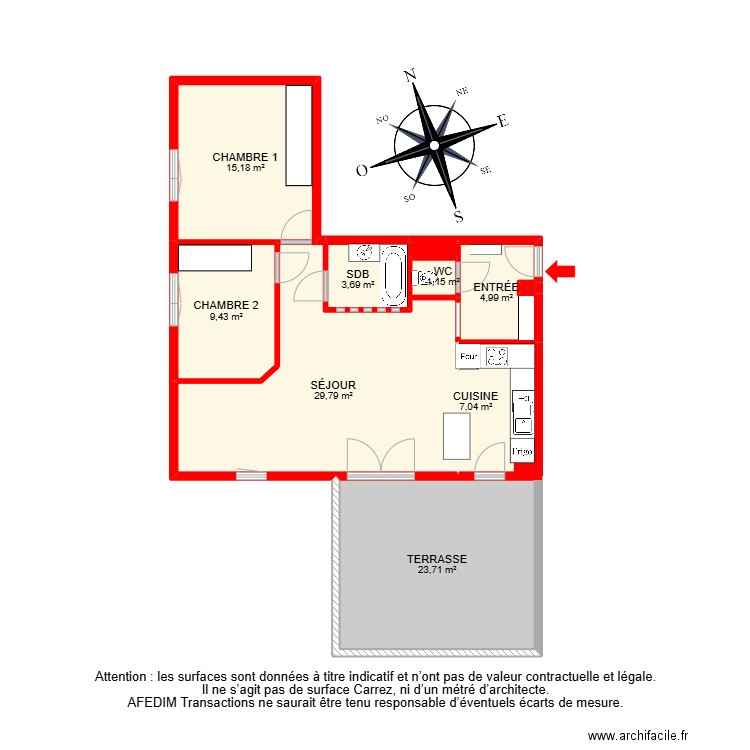 BI24536. Plan de 11 pièces et 112 m2