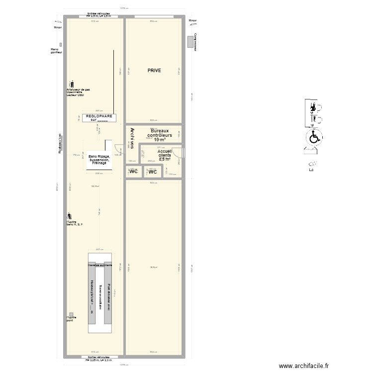 CCT VL NF CONTROLE Villard De Lans V1. Plan de 7 pièces et 302 m2