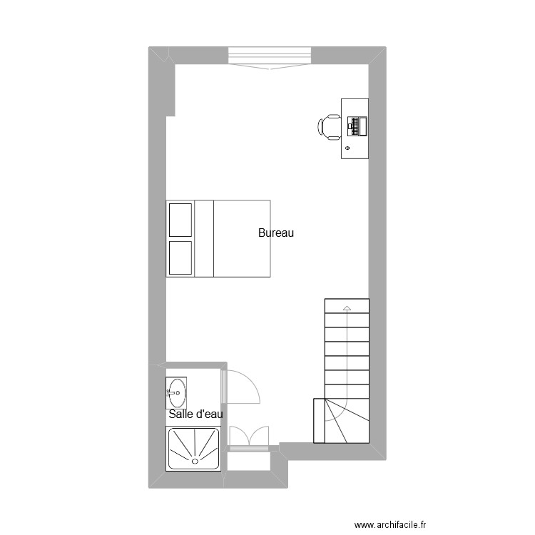 REID. Plan de 14 pièces et 139 m2