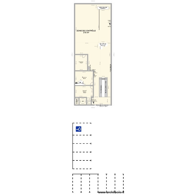 CCT VL CT3A+ WOIPPY. Plan de 6 pièces et 263 m2