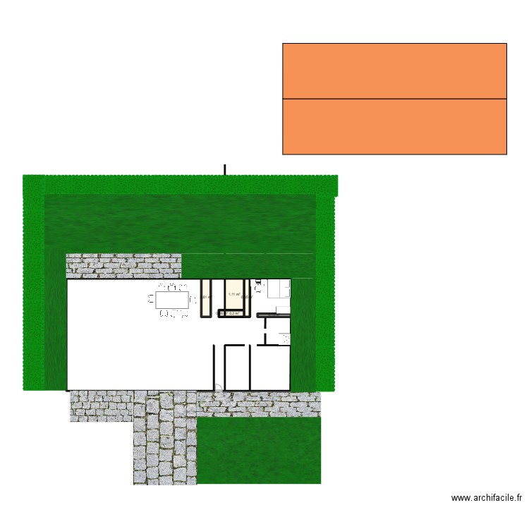 kylian. Plan de 6 pièces et 2 m2