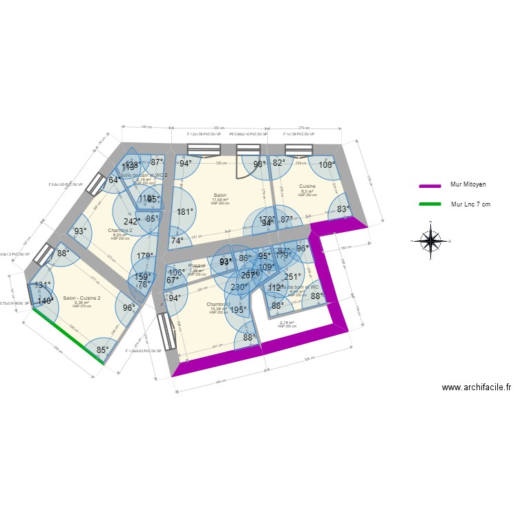 ML24013303-5. Plan de 15 pièces et 98 m2