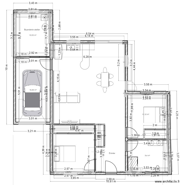 ERSTEIN LOT 2 /2. Plan de 23 pièces et 54 m2