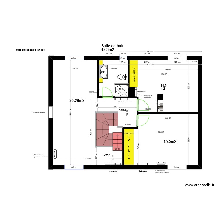 planetage 2. Plan de 0 pièce et 0 m2