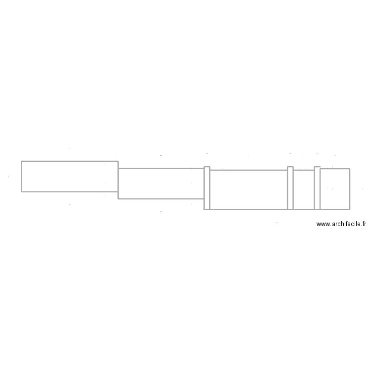 colture nouvelle. Plan de 6 pièces et 18 m2