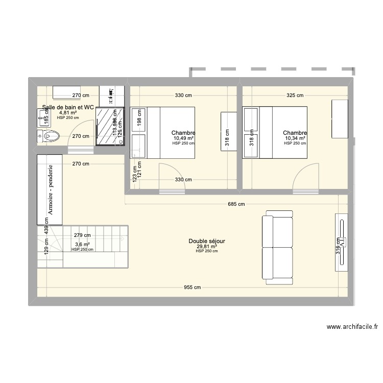 Alte Schulstr. (Version3). Plan de 7 pièces et 108 m2