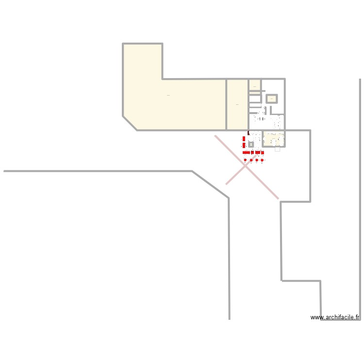 pizzetta . Plan de 6 pièces et 515 m2