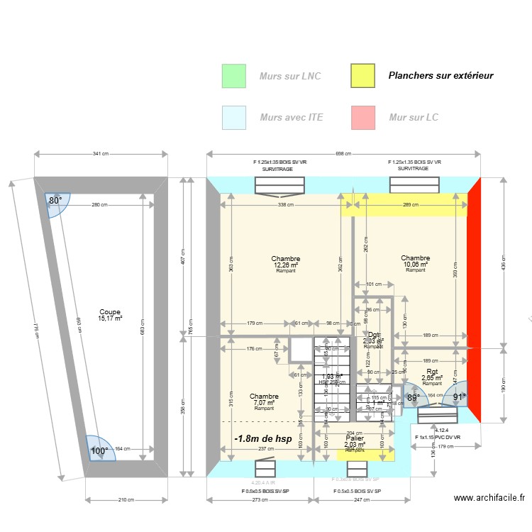 ML25001117. Plan de 21 pièces et 131 m2