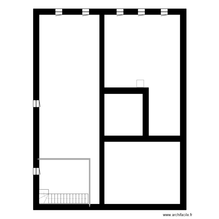 SCI MJC. Plan de 13 pièces et 352 m2