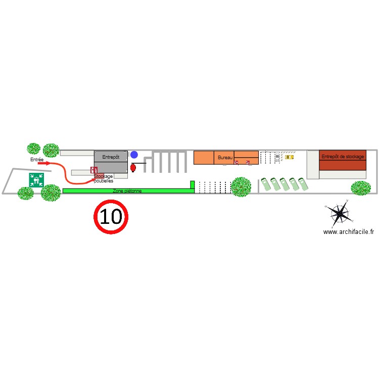 Plan Fondeyre pour Cler-Verts. Plan de 0 pièce et 0 m2