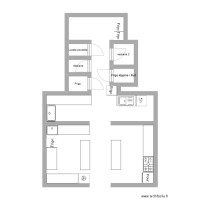 Plan cuisine circuit de déplacement