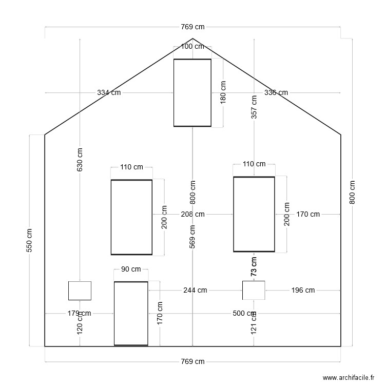 plan facade maison2. Plan de 0 pièce et 0 m2