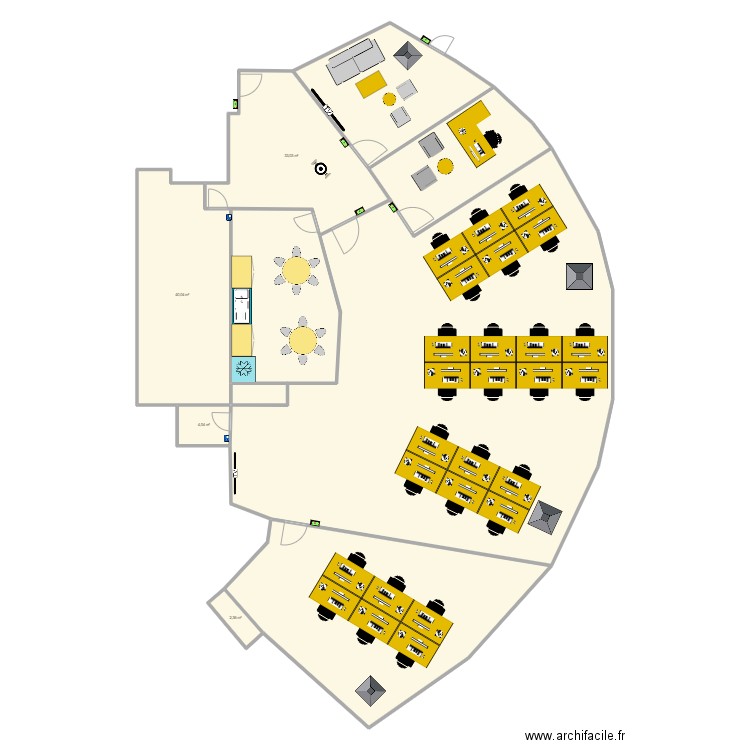 Ramat Gan 2. Plan de 10 pièces et 451 m2