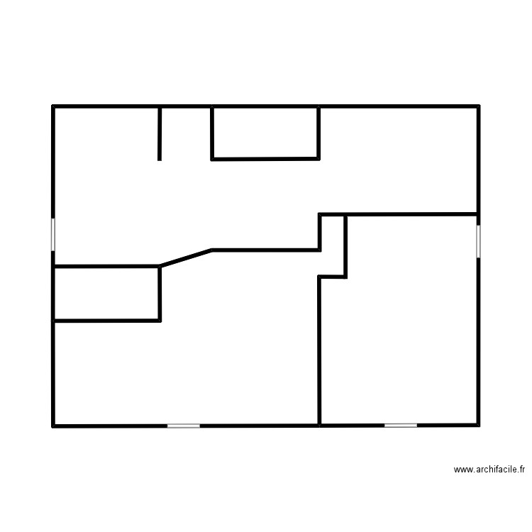 OPL BYD ANNECY. Plan de 2 pièces et 46 m2