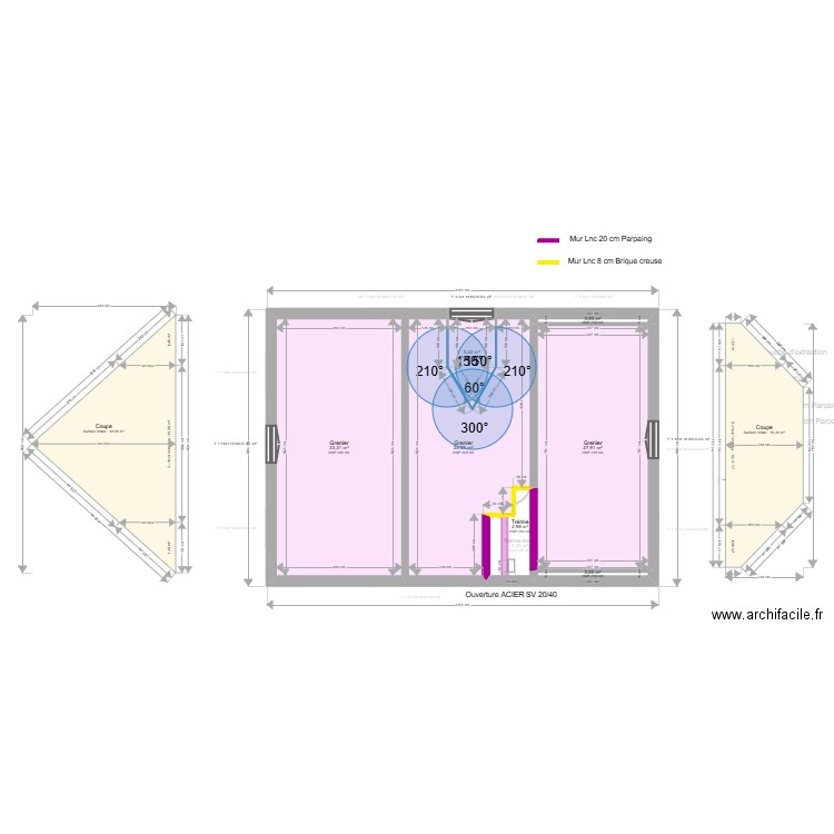 ML24015658. Plan de 19 pièces et 219 m2