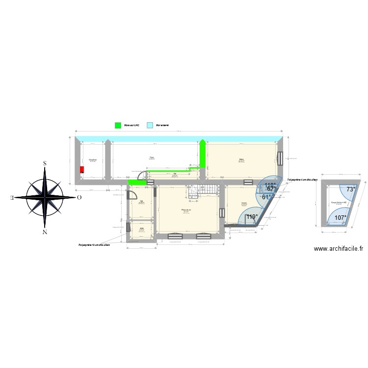 ML24016290 . Plan de 24 pièces et 311 m2