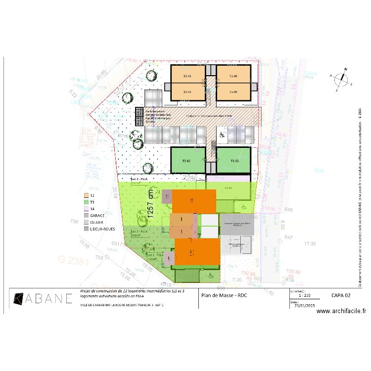 Chanverrie - roche molive tr3. Plan de 0 pièce et 0 m2