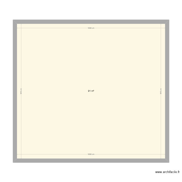 Flémalle Gd Route 11 - R0. Plan de 1 pièce et 91 m2