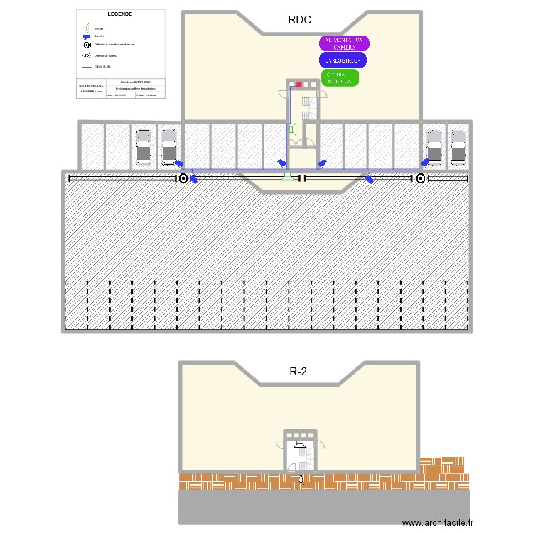 SYMPHONIE. Plan de 26 pièces et 1413 m2