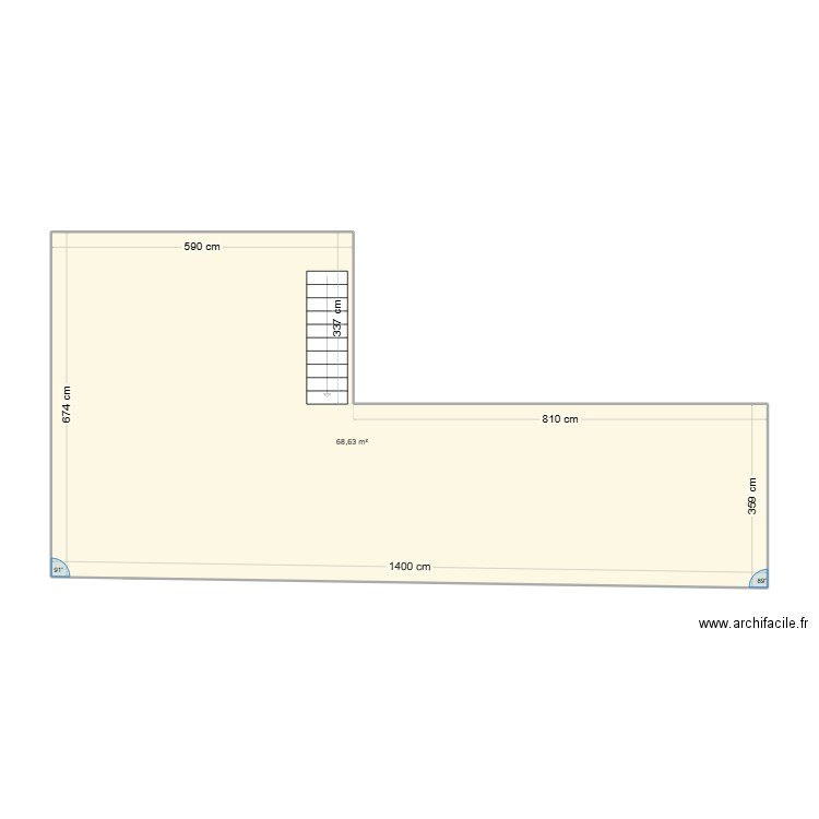 Local Piso bajo. Plan de 1 pièce et 69 m2