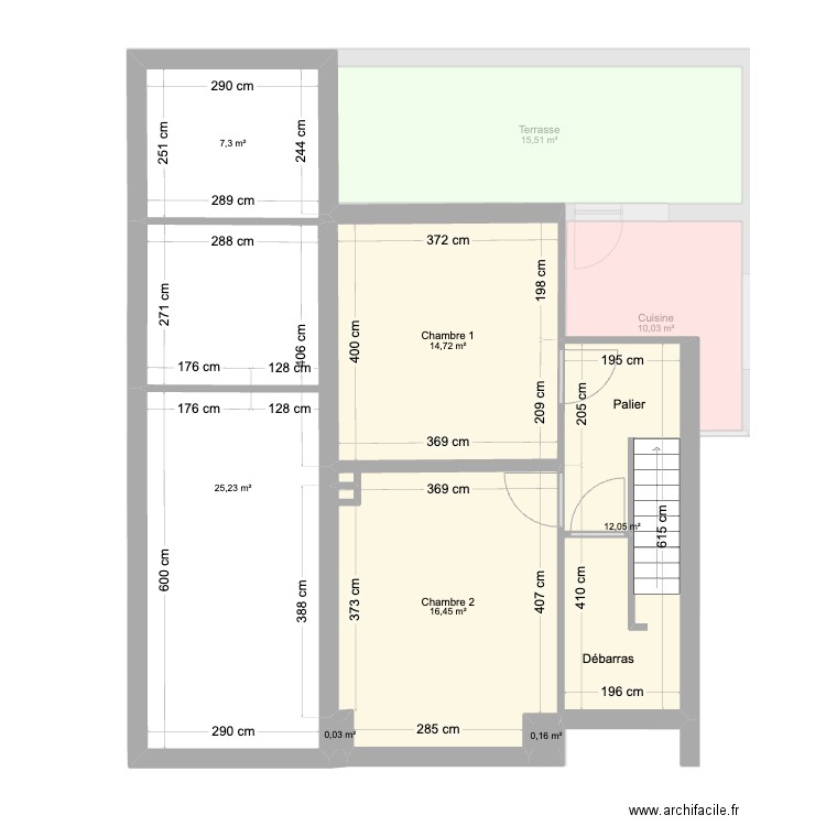 Maison Lindon. Plan de 30 pièces et 257 m2