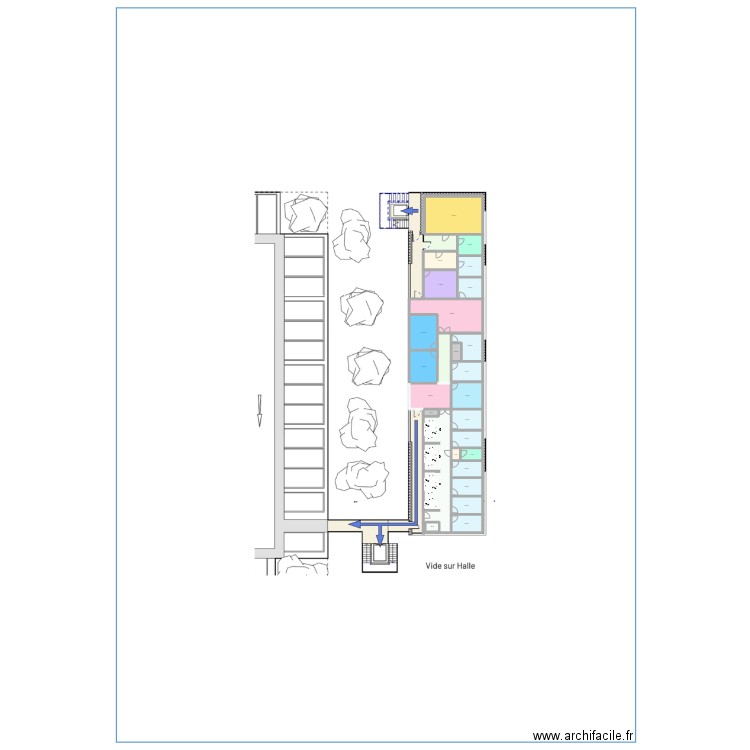 ZAC SABLA V4. Plan de 25 pièces et 311 m2