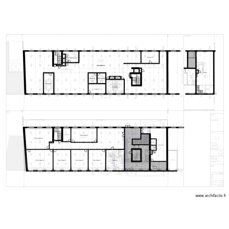 ANKAMA. Plan de 38 pièces et 1430 m2